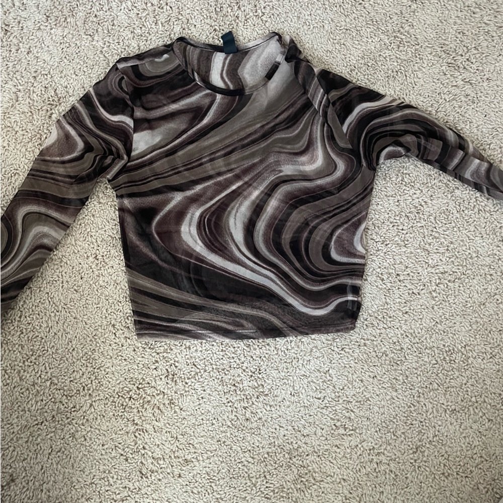 Windsor Brown Mesh going out top